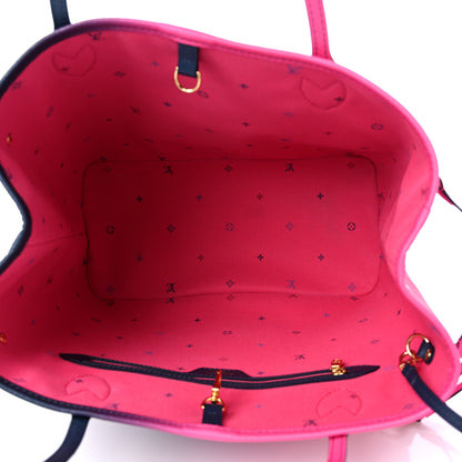 Louis Vuitton Monogram Giant Spring In The City Neverfull MM Midnight Fuchsia 5 of 9