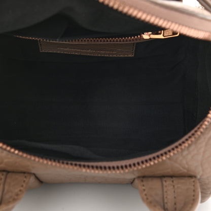 Alexander Wang Pebbled Lambskin Mini Rockie Latte Rose Gold Hardware 4 of 7