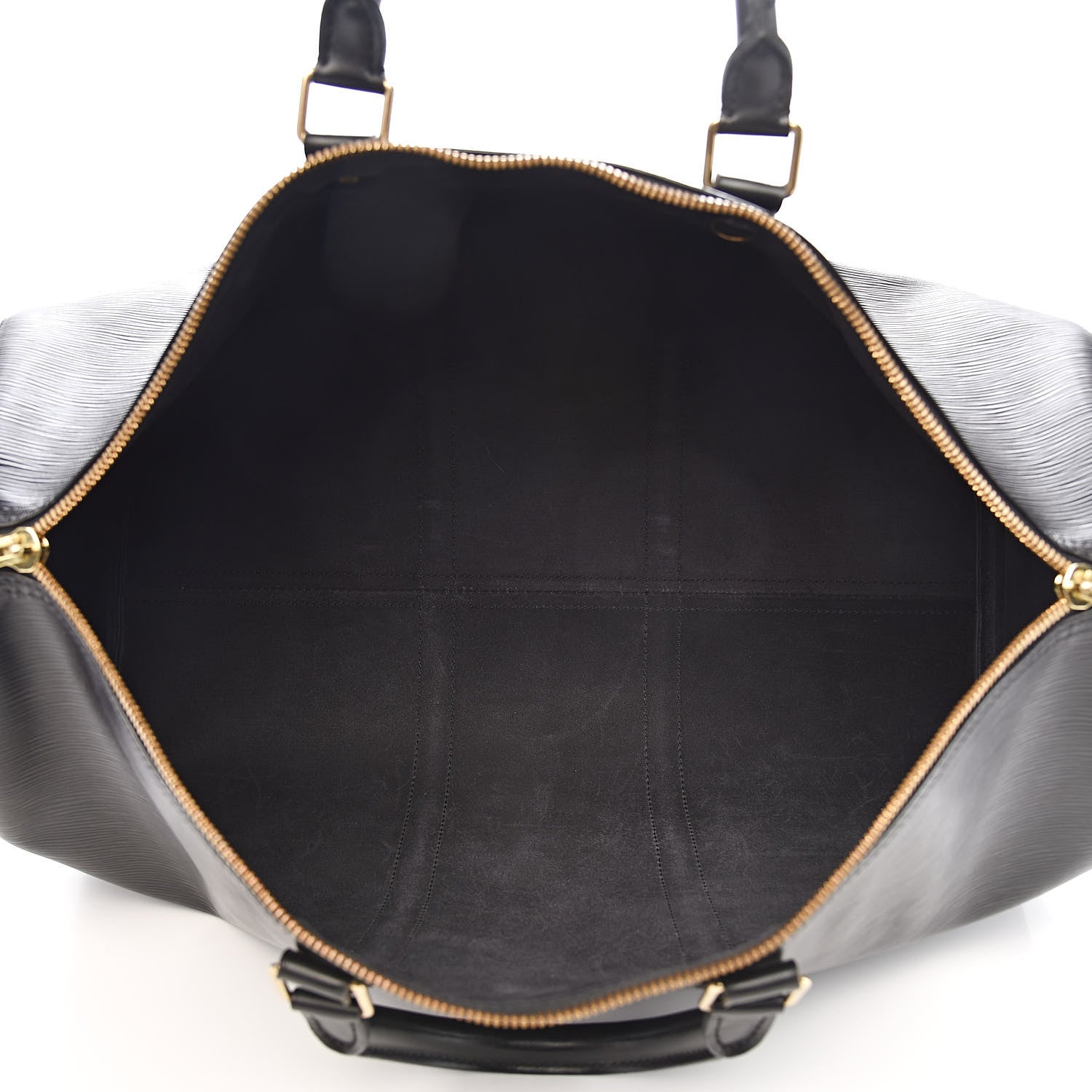 Louis Vuitton Epi Keepall 50 Black 5 of 15