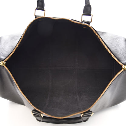 Louis Vuitton Epi Keepall 50 Black 5 of 15