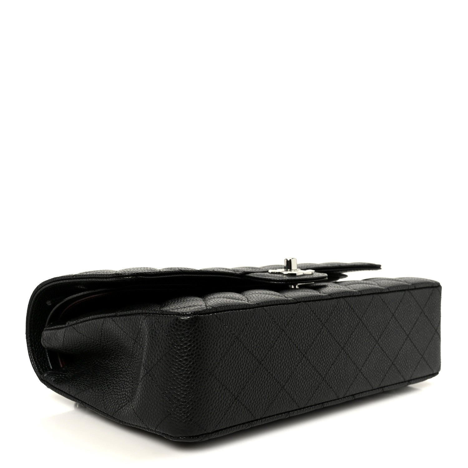 Chanel Caviar Quilted Medium Double Flap Black 4 of 12