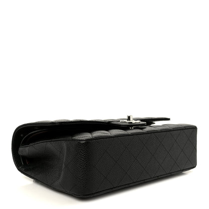 Chanel Caviar Quilted Medium Double Flap Black 4 of 12