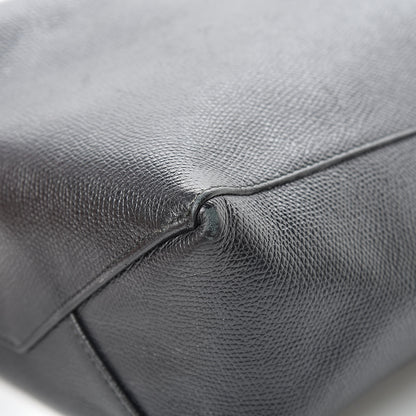 Celine Grained Calfskin Small Vertical Cabas Black 10 of 19