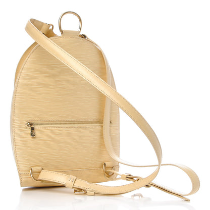 Louis Vuitton Epi Mabillon Backpack Vanilla 3 of 6