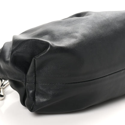 Bottega Veneta Calfskin The Pouch Chain Black 9 of 11