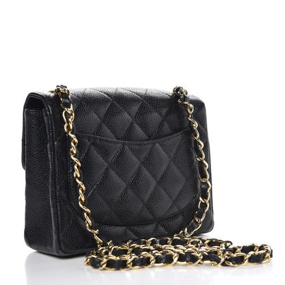 Chanel Caviar Quilted Mini Square Flap Black 3 of 8