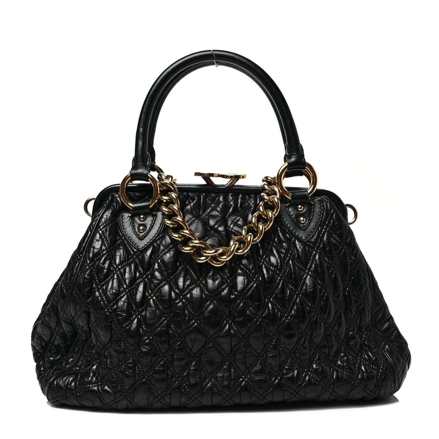 Marc Jacobs Calfskin Quilted Stam Black 1 of 6