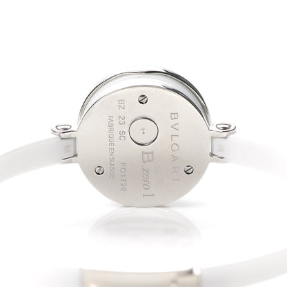 Bulgari Stainless Steel Ceramic 23mm B.zero1 Quartz Watch 4 of 5