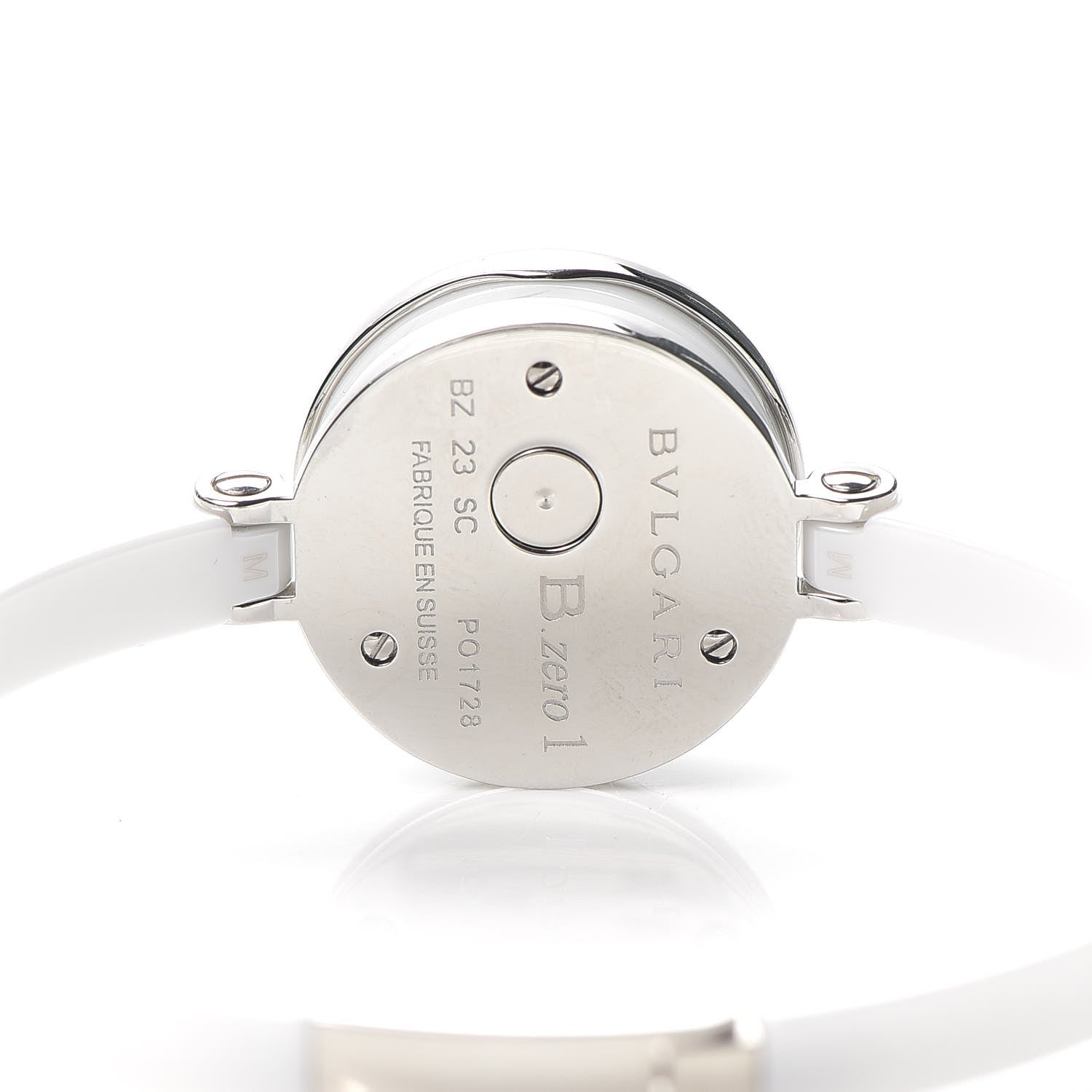 Bulgari Stainless Steel Ceramic 23mm B.zero1 Quartz Watch 4 of 5