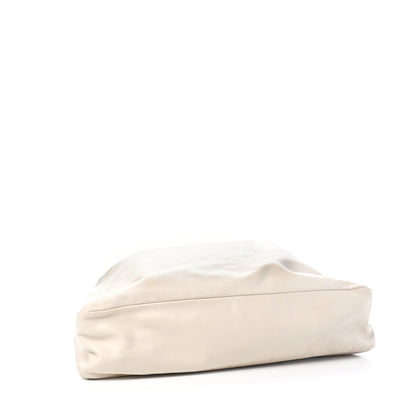 Gucci Calfskin Large Horsebit Chain Hobo Ivory 3 of 5