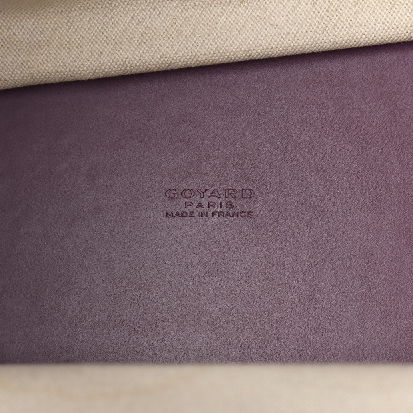 Goyardine Marquises Tote Burgundy