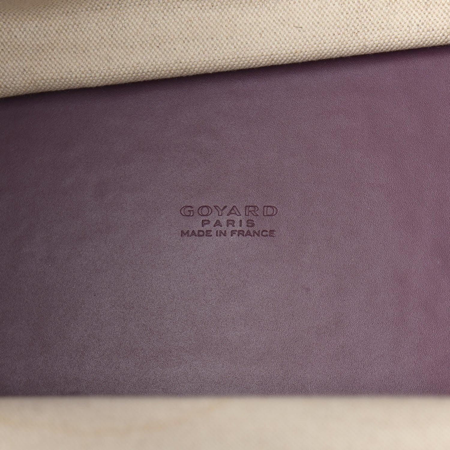 Goyard Goyardine Marquises Tote Burgundy 8 of 11