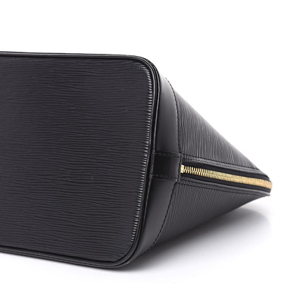Louis Vuitton Epi Alma PM Black 8 of 14