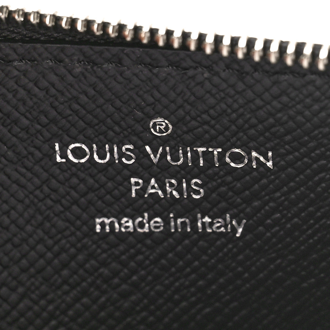Louis Vuitton Taigarama Coin Card Holder Black 6 of 8