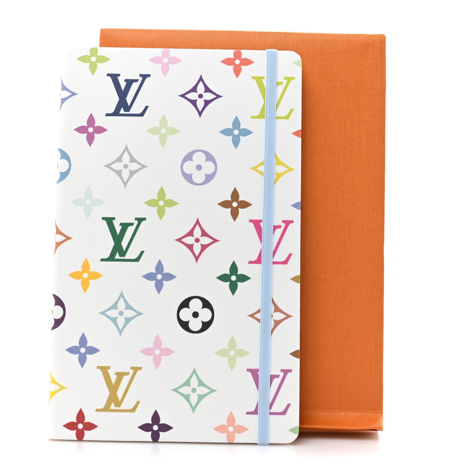 Louis Vuitton LV x TM Monogram Multicolor Jane Notebook MM White