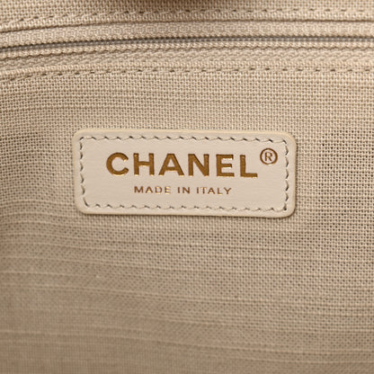 Chanel Mixed Fibers Small Deauville Tote Camel 7 of 11
