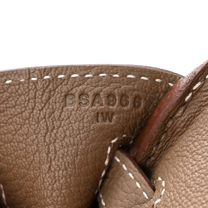 Hermes Togo Birkin 25 Etoupe 7 of 10