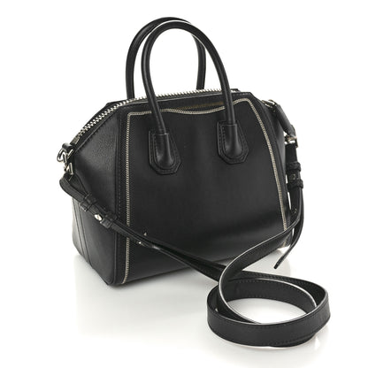 Givenchy Calfskin Chain Detail Mini Antigona Black 3 of 11