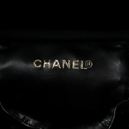 Chanel Caviar Vanity Cosmetic Case Black 6 of 10