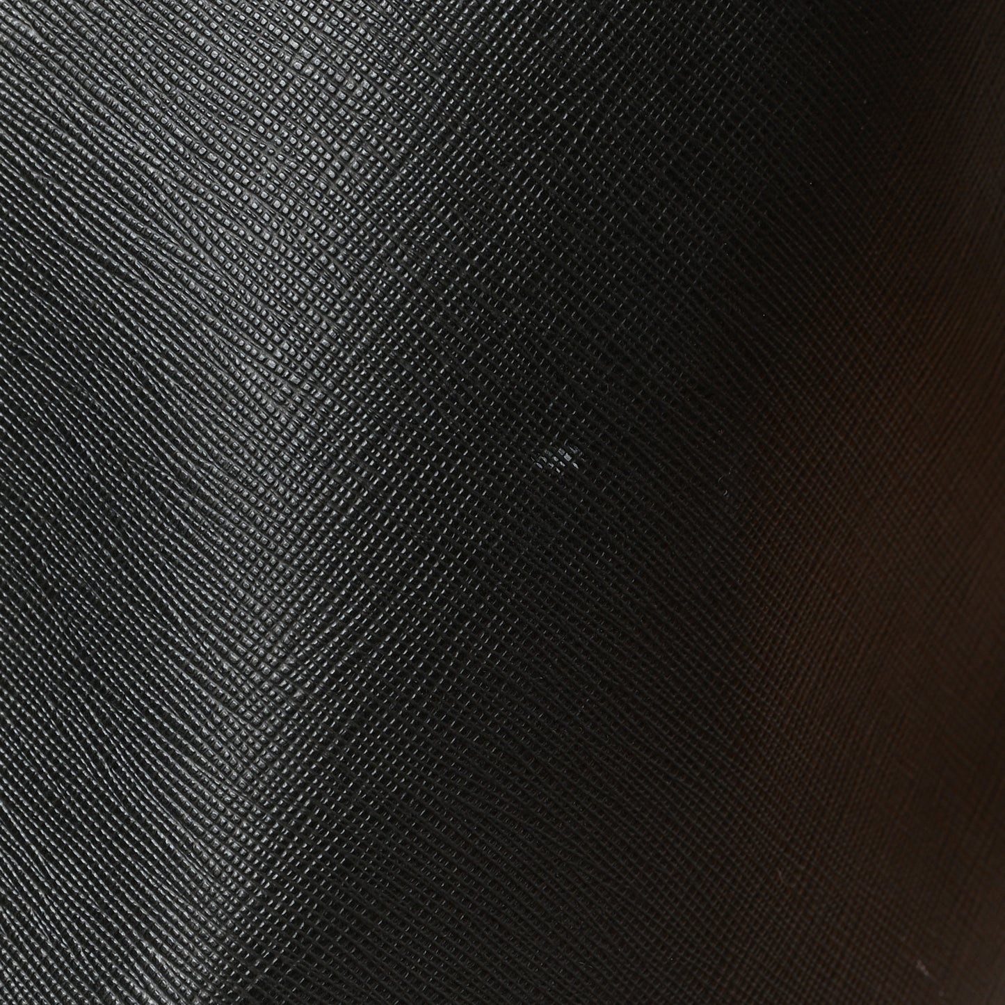 Textured Coated Canvas Rottweiler Antigona Tote Black