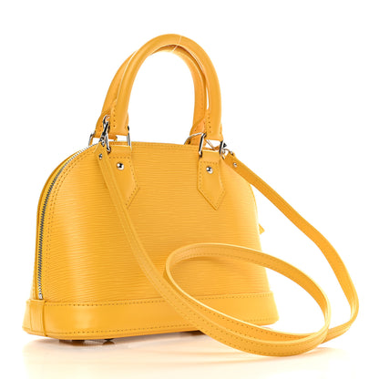 Louis Vuitton Epi Alma BB Citron 3 of 8