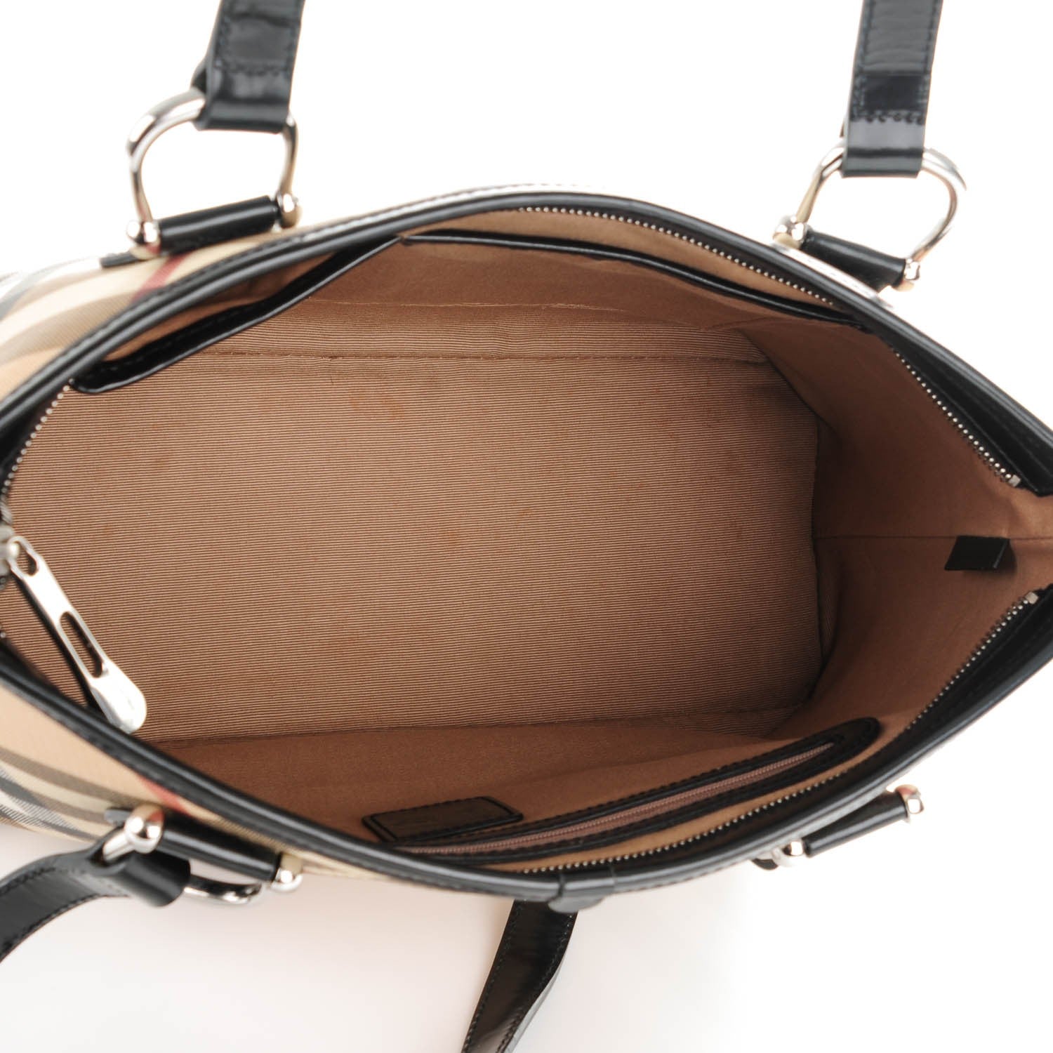 Burberry Supernova Check Regent Tote Black 5 of 10