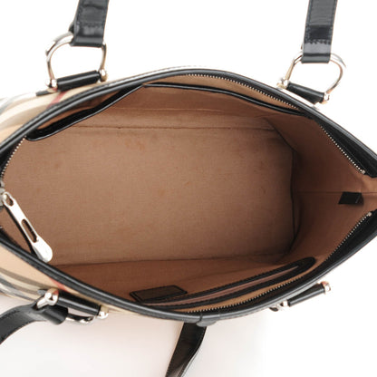 Burberry Supernova Check Regent Tote Black 5 of 10