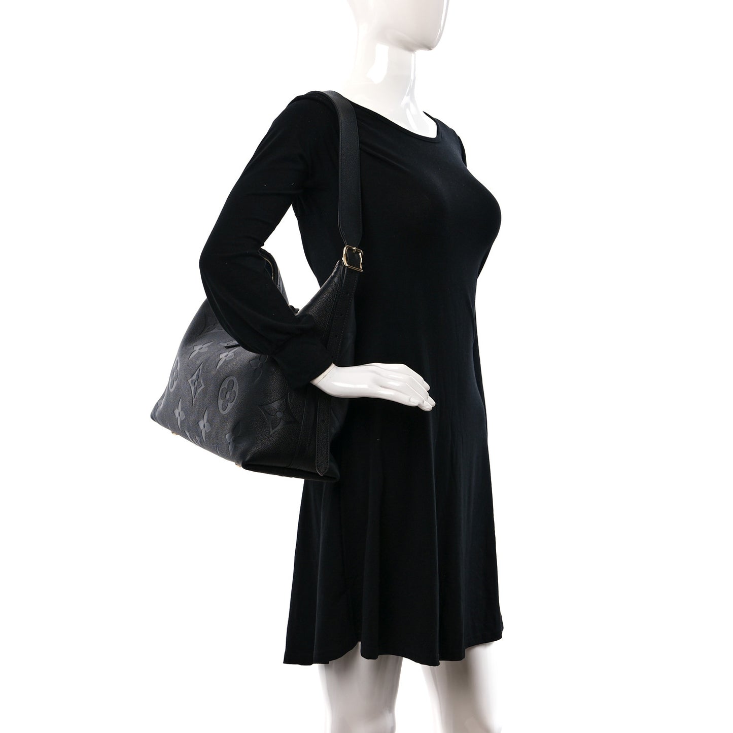 Empreinte Monogram Giant CarryAll MM Black