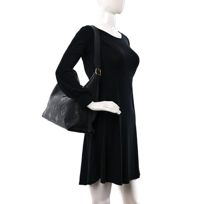 Louis Vuitton Empreinte Monogram Giant CarryAll MM Black 2 of 9