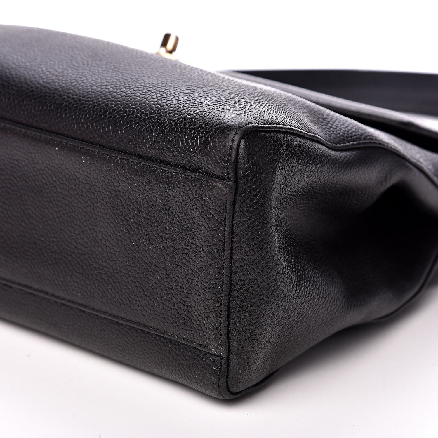 Chanel Caviar Flap Shoulder Bag Black 8 of 15
