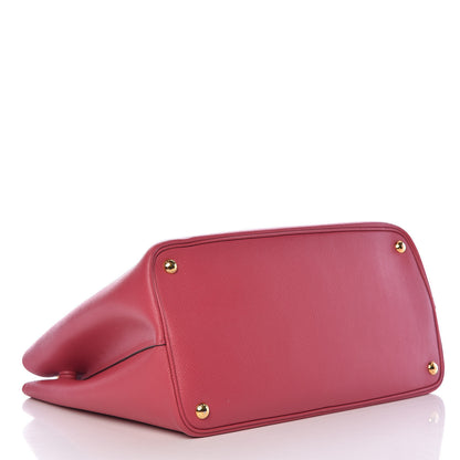 Prada Saffiano Cuir Large Double Bag Tamaris 4 of 11