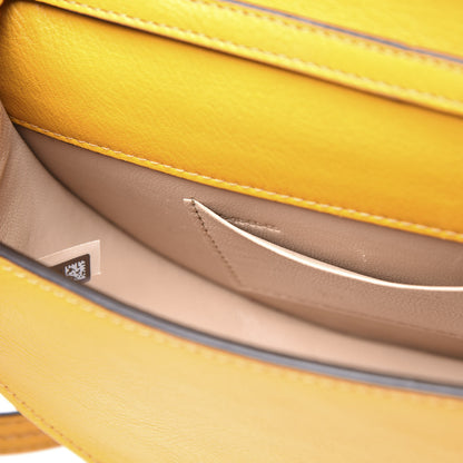 Chloe Calfskin Small Nile Bracelet Minaudiere Bag Dark Ochre 7 of 12