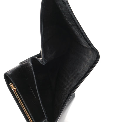 Chanel Caviar Timeless CC French Wallet Black 6 of 10