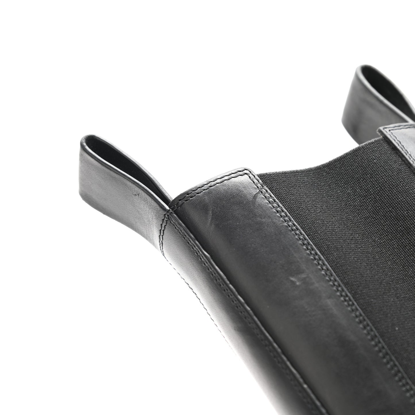 Calfskin The Lug Chelsea Boots 37.5 Black