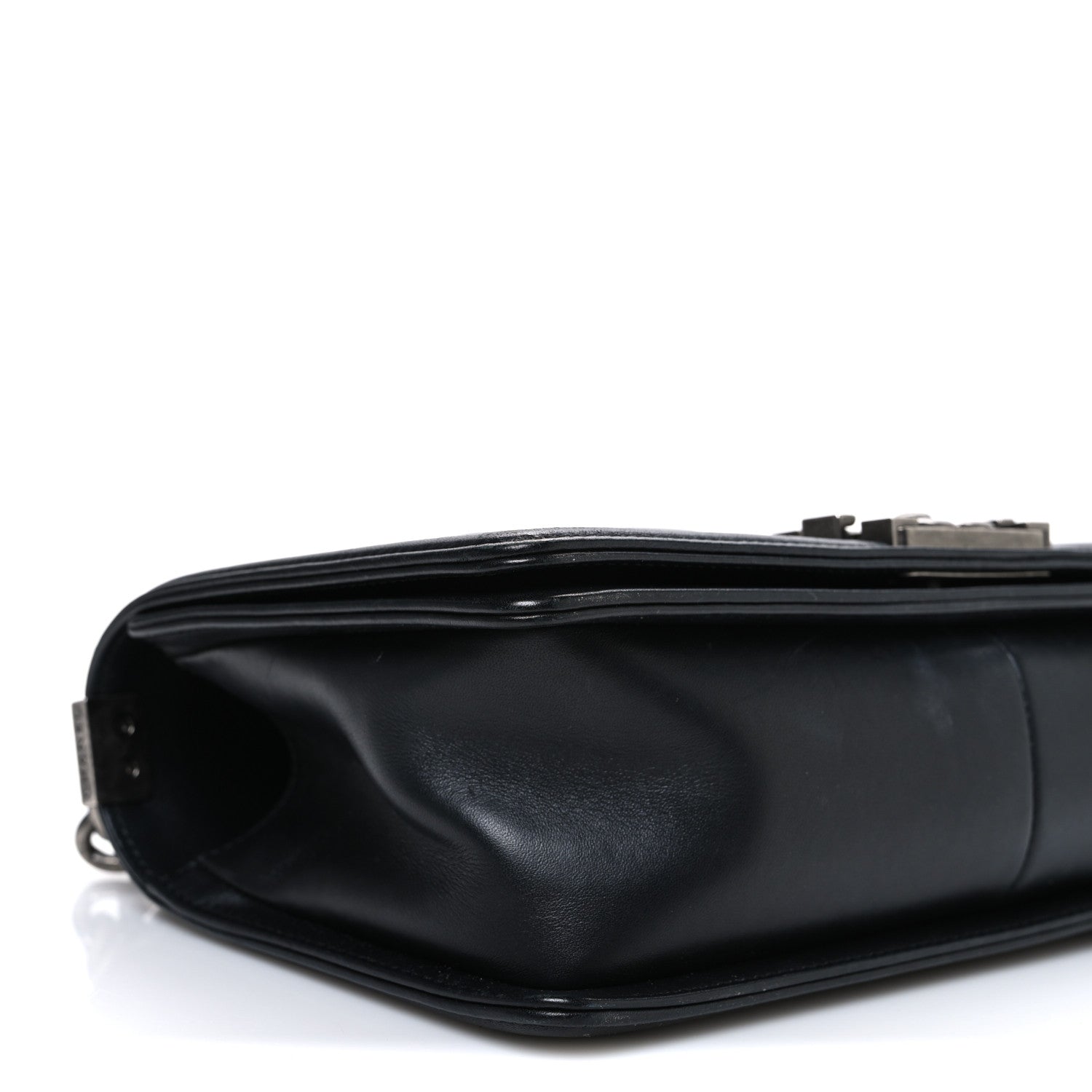 Chanel Lambskin Quilted Medium Boy Flap Black 9 of 13