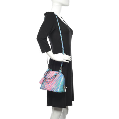 Louis Vuitton Epi Tropical Alma BB Blue Rose 2 of 10