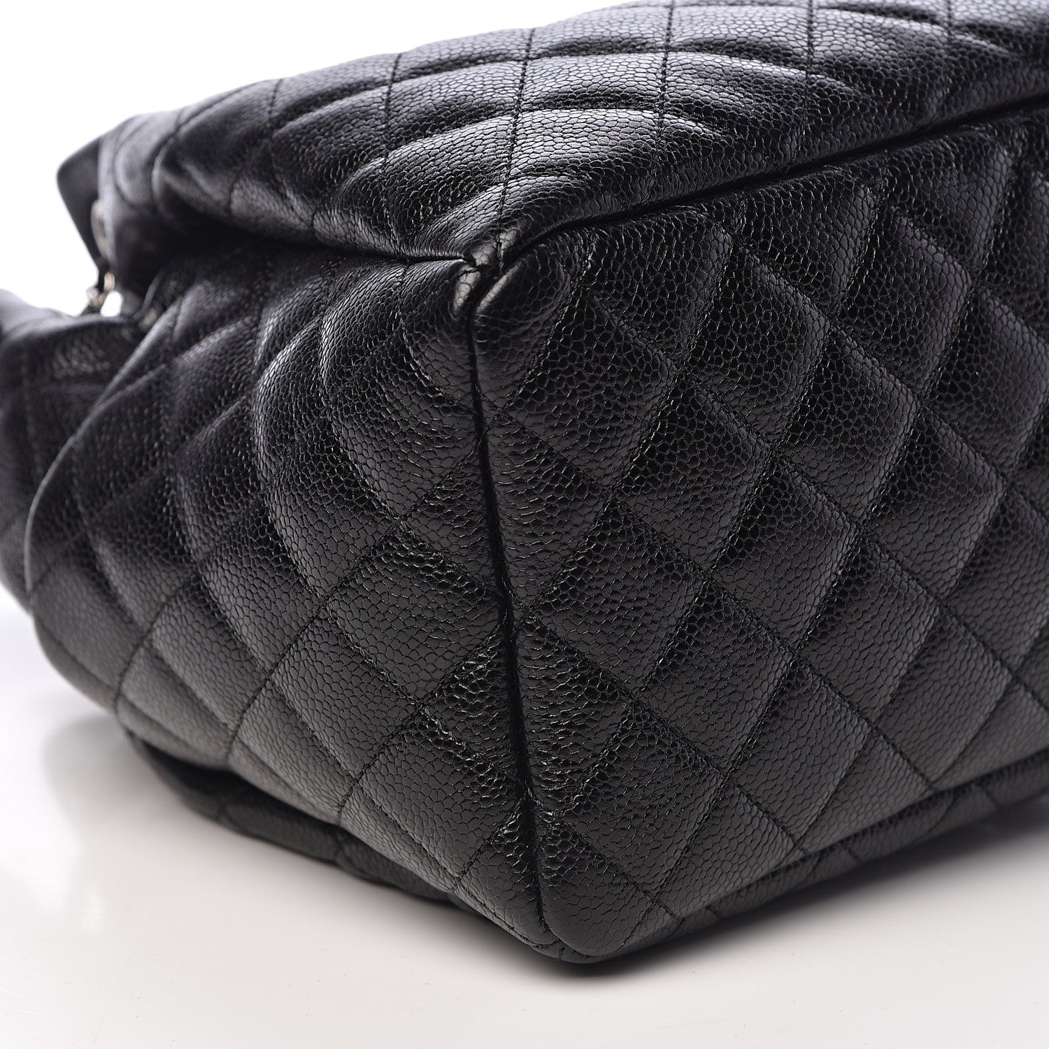 Chanel Caviar Quilted Small Chain Bucket Bag Black 9 of 11