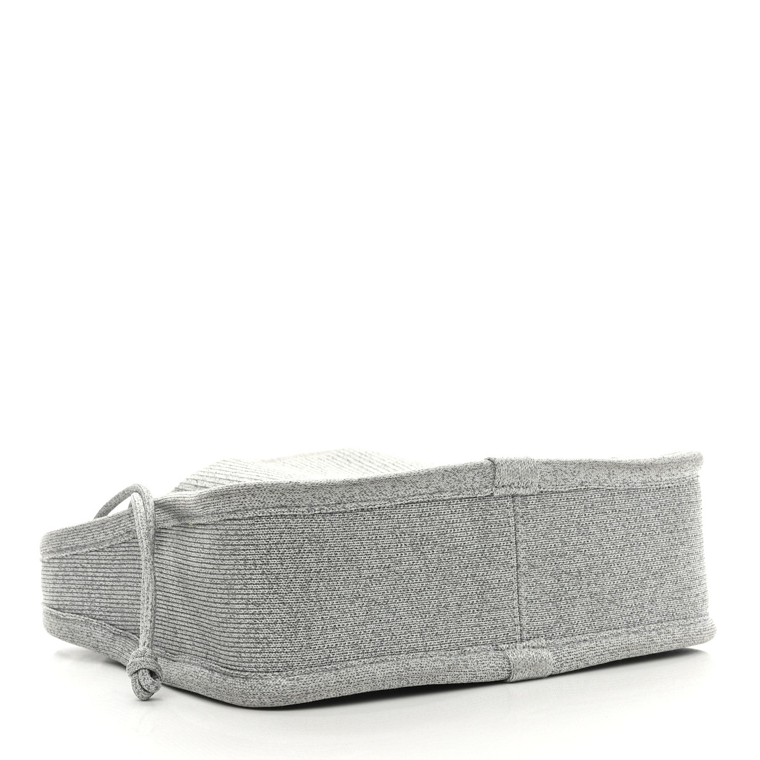 Alexander Wang Metallic Ribbed Knit Small Ryan Bag Silver 4 of 10