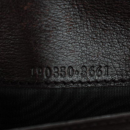 Gucci Guccissima Hysteria Continental Wallet Chocolate 7 of 9