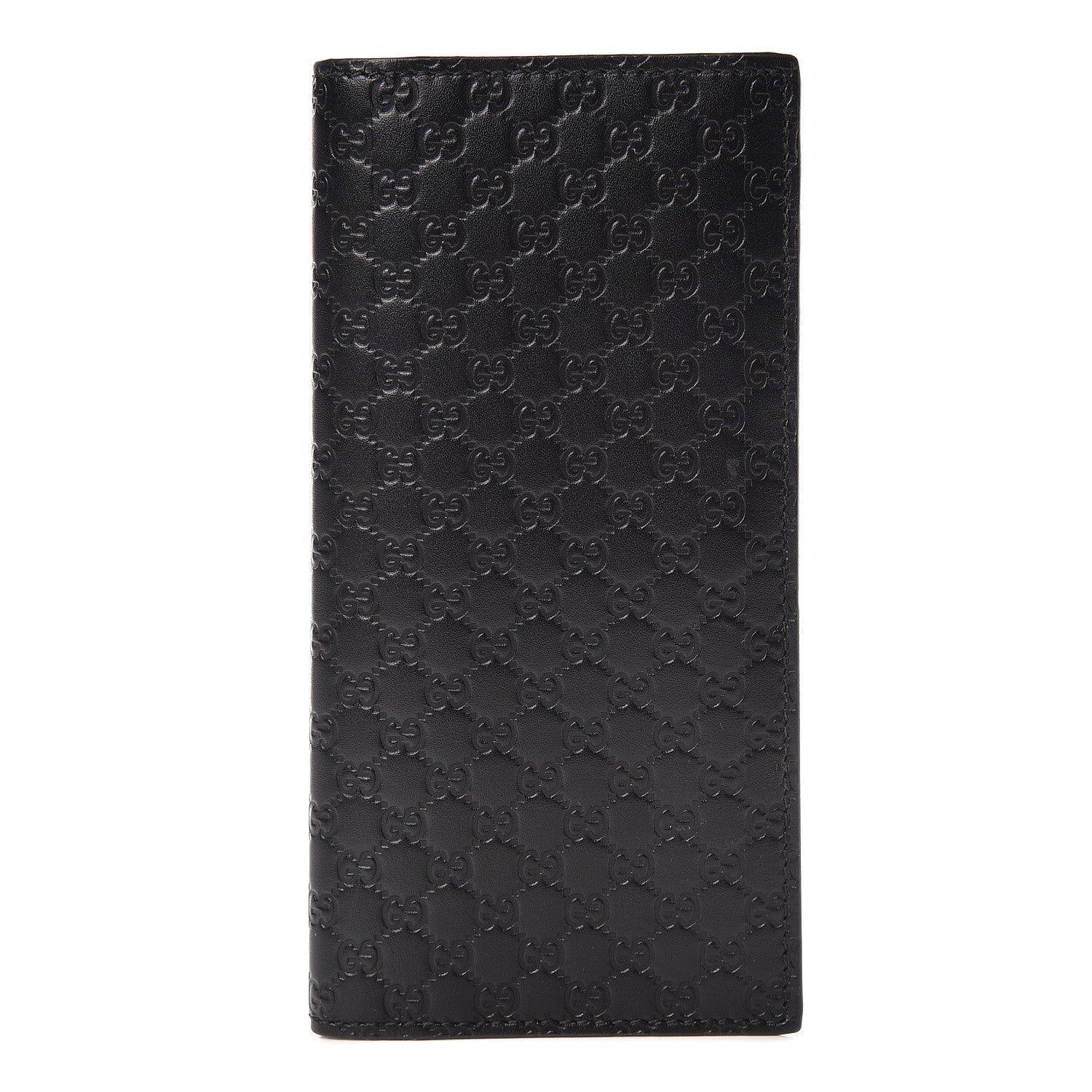 Gucci Microguccissima Bi-Fold Organizer Wallet Black 1 of 7