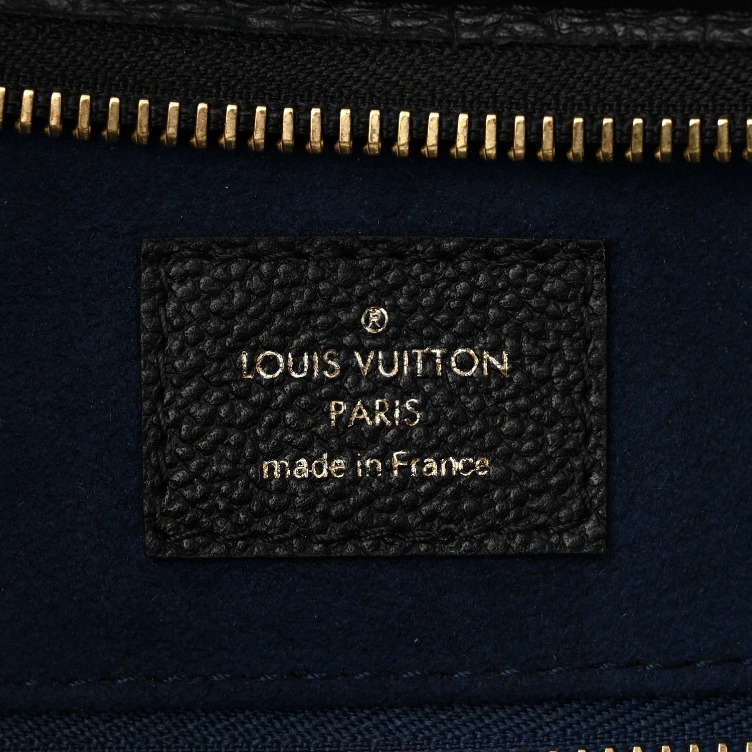 Louis Vuitton Empreinte Monogram Giant CarryAll MM Black 7 of 12
