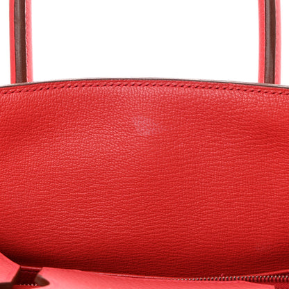 Hermes Taurillon Clemence Birkin 35 Rose Jaipur 12 of 23