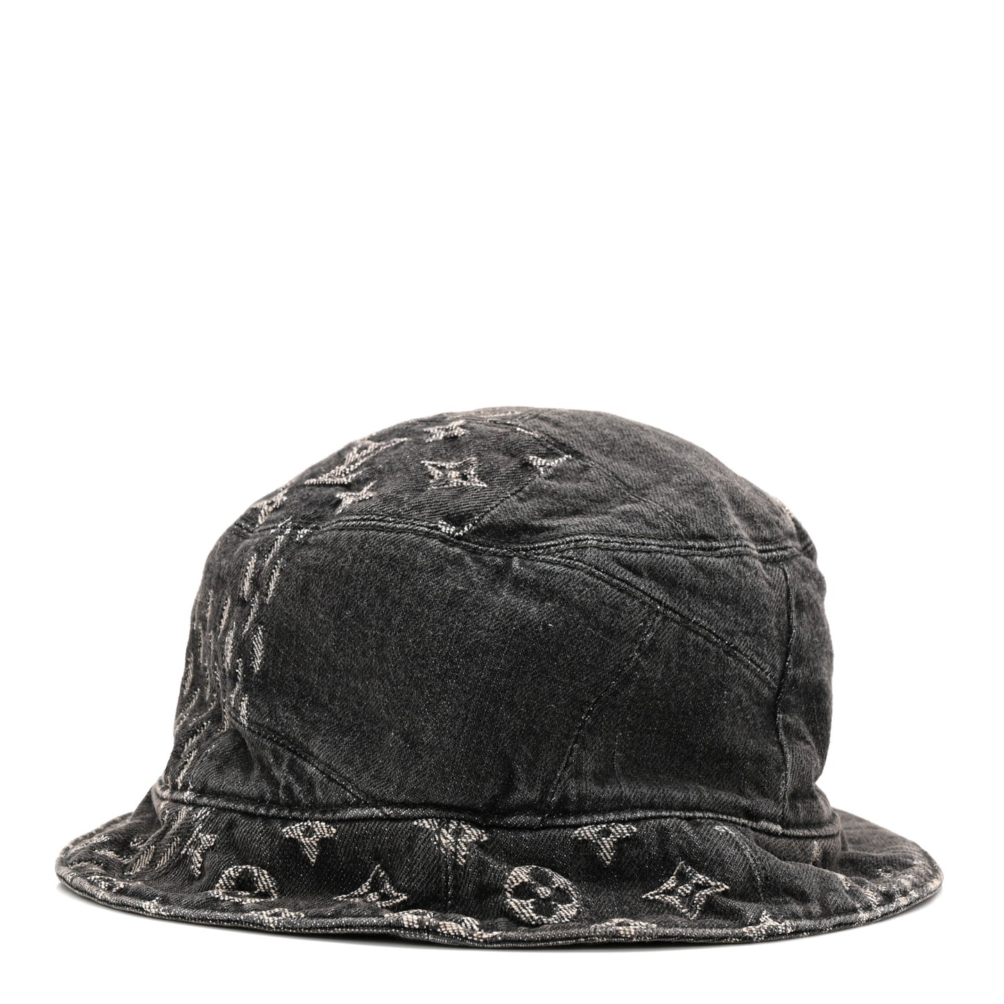 x NIGO Monogram Giant Denim Giant Damier Wave Sun Hat 60 Gray