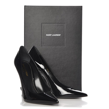 Saint Laurent Patent Opyum 110 Pumps 37.5 Black 11 of 11