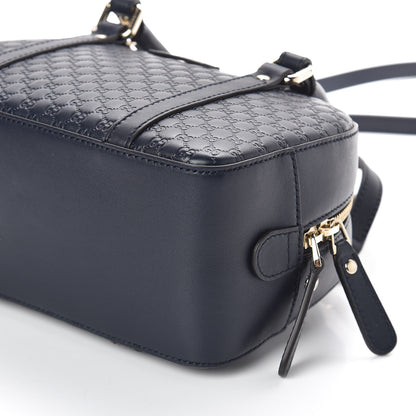Gucci Soft Microguccissima Small Crossbody Bag Blue 9 of 9