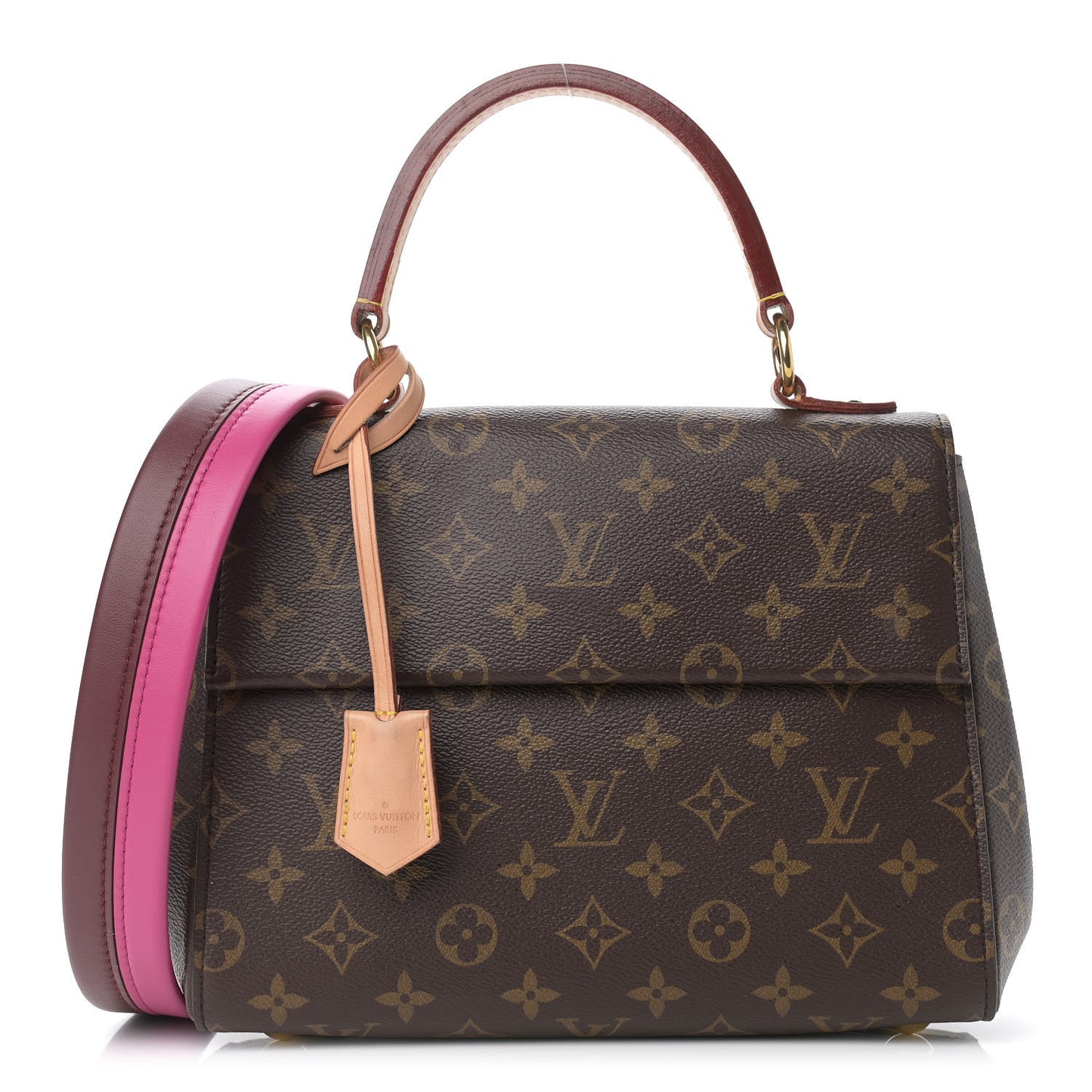 Monogram Cluny BB Bordeaux Fuchsia