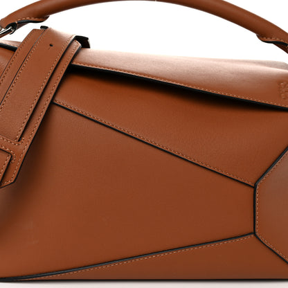 Loewe Calfskin Large Puzzle Edge Bag Tan 7 of 9