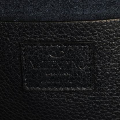 Valentino Garavani Grained Calfskin Rockstud Backpack Navy 7 of 7