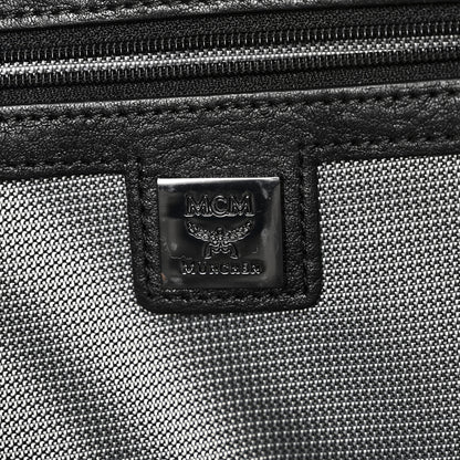 MCM Visetos Medium Side Studs Stark Backpack Black 6 of 9
