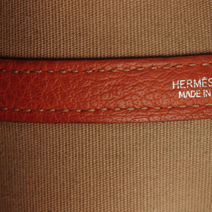 Hermes Toile Buffle Garden Party 36 Potiron 7 of 9